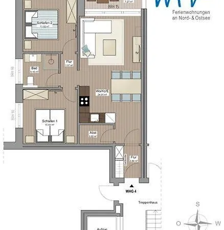 Haus Oldenburg 4 * Wangerooge